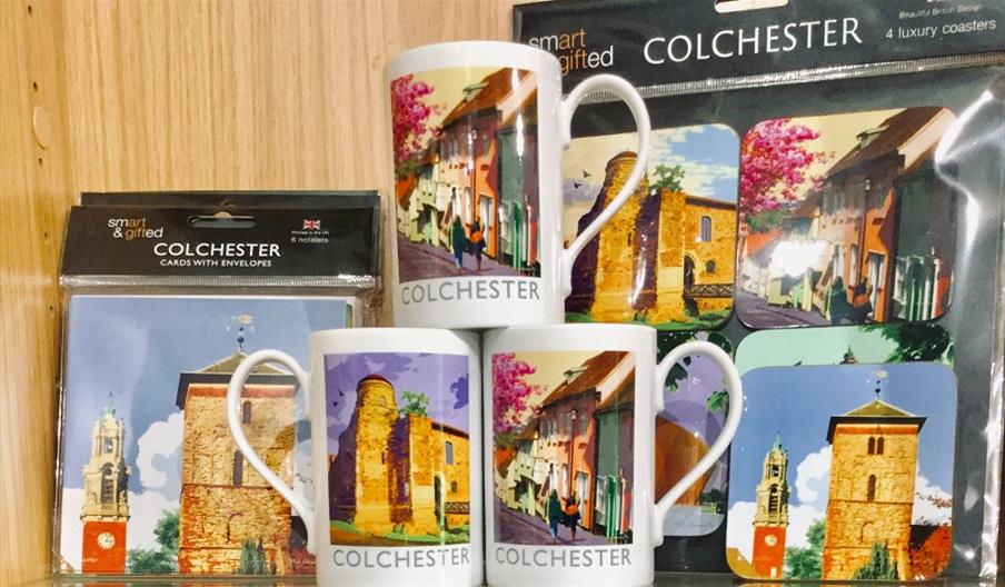 A selection of Colchester Souvenirs